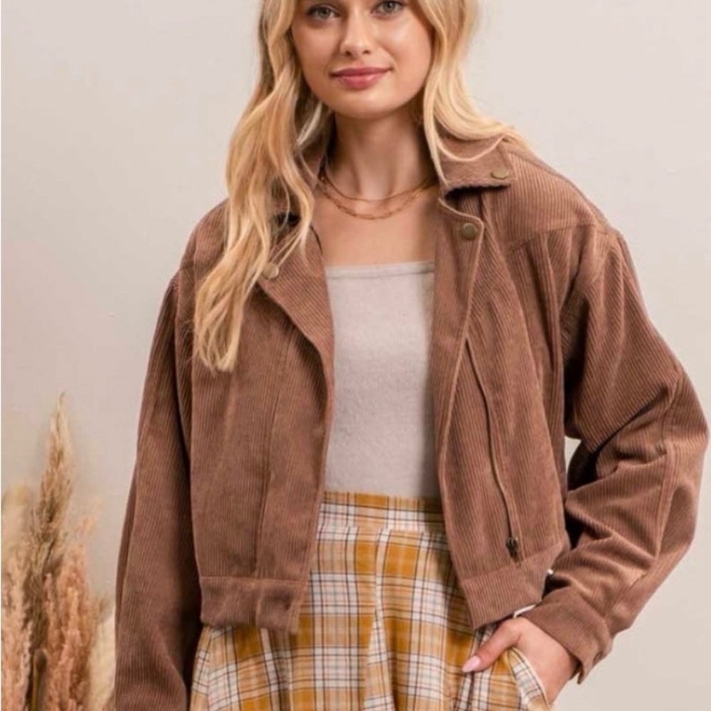 Mine Brown Corduroy Utility Jacket